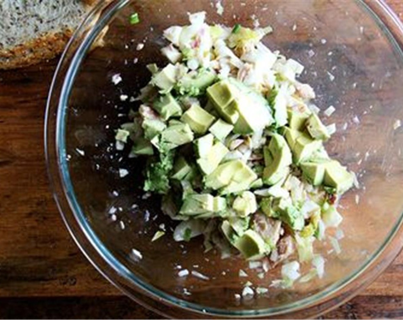 step 10 Add to the bowl followed by the Fresh Parsley (4 Tbsp). Toss with your hands again gently until combined. Set salad aside.