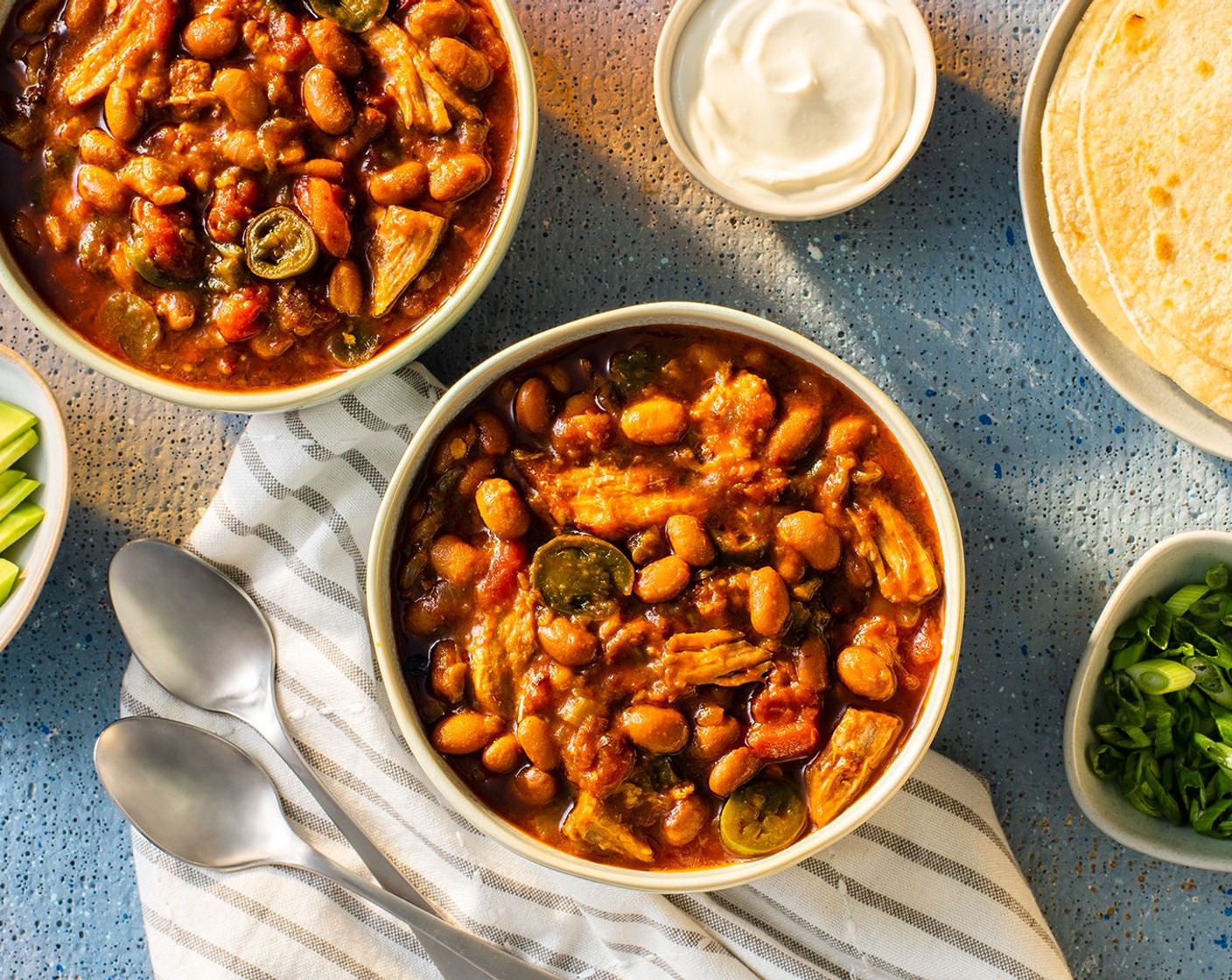 Smoky Pork and Pinto Bean Chili